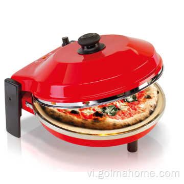 Chảo nướng đá 12 inch xoay máy làm bánh pizza